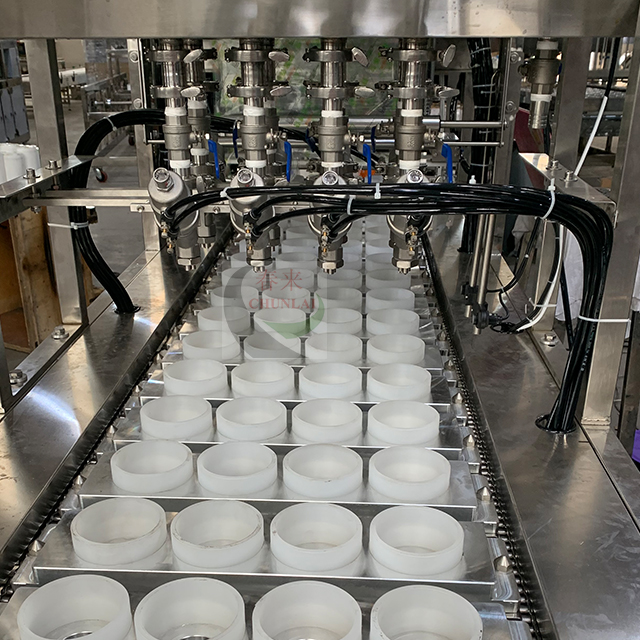 BG-4 Tipo In linea Wet Weppes Canister Canister Disinfettante Sealing Machine di rifornimento