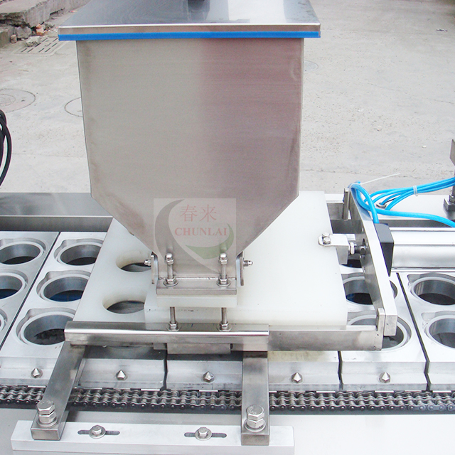 BG60A-3C tipo in linea di mais fiocchi di mais tazza volumetrica che riempie la sigillatrice