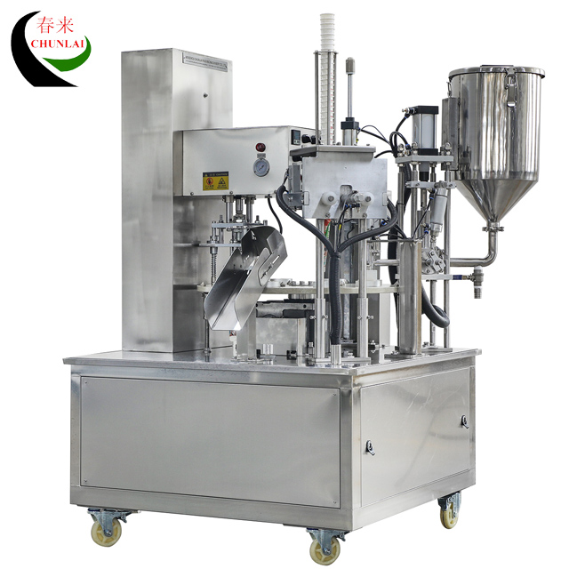 KIS-900 Tipo Rotary Calippo tazza di carta di riempimento Sigillatrice